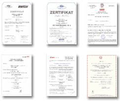 Zertifikate Übersicht